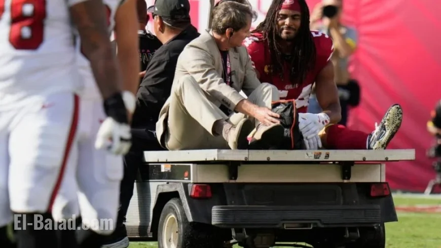 49ers’ All-Pro Linebacker Fred Warner Out for Season with Ankle Injury