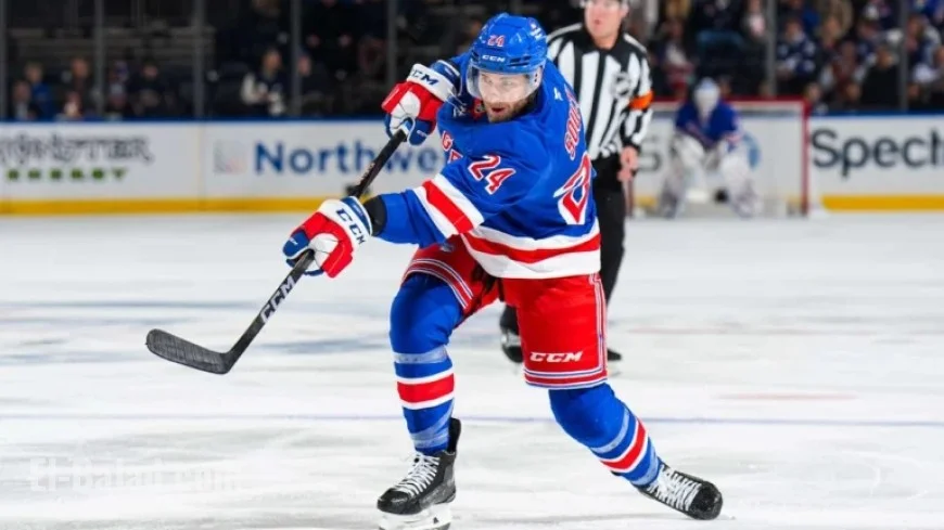 Rangers’ Soucy Sidelined at Least a Week with Upper-Body Injury
