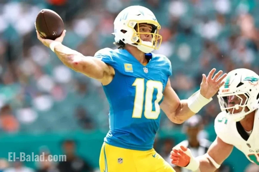 Justin Herbert Leads Chargers to Vital Win Over Dolphins