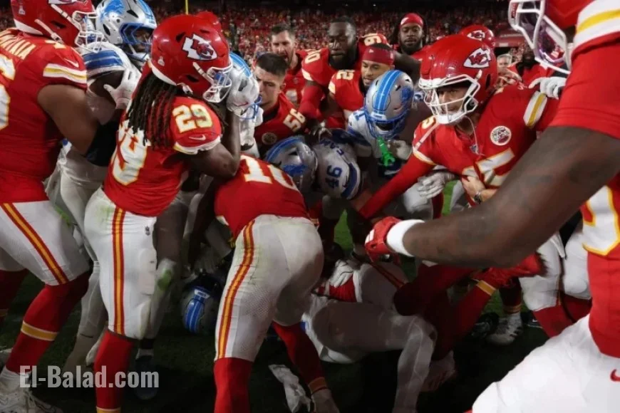Lions and Chiefs Clash in Brawl Following Kansas City’s 30-17 Victory