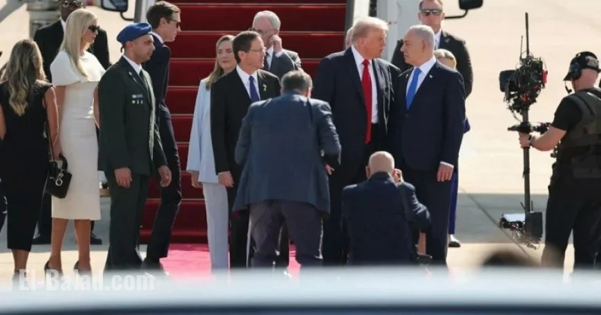 Trump Visits Israel; Netanyahu Welcomes Him Ahead of Knesset Speech