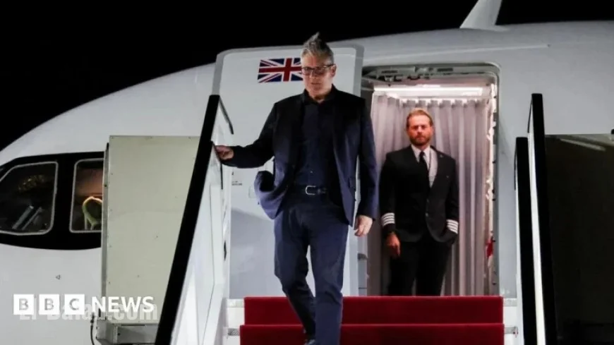 Starmer Lands in Egypt for Crucial Gaza Summit