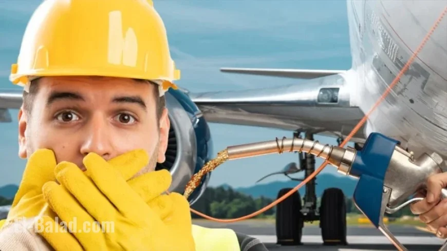 Airport Worker Loses Control of Refueling Hose: Watch the Incident