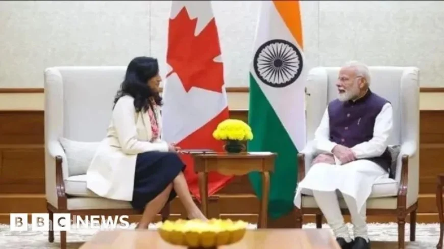 Canada’s Foreign Minister Anita Anand Meets Indian PM Modi to Ease Tensions