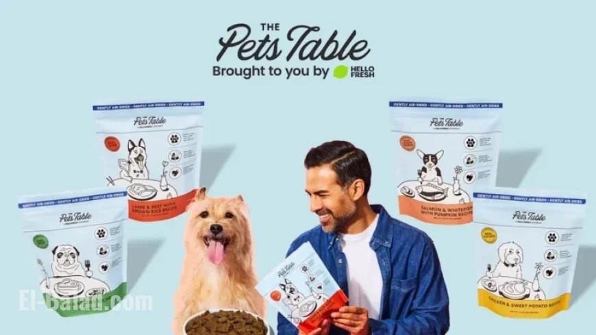 Pets Table Unveils Air-Dried Dog Food at PetSmart