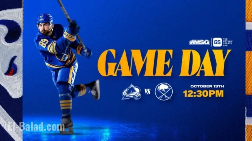 How to Watch Sabres vs. Avalanche: Lineup Insights and Key Storylines
