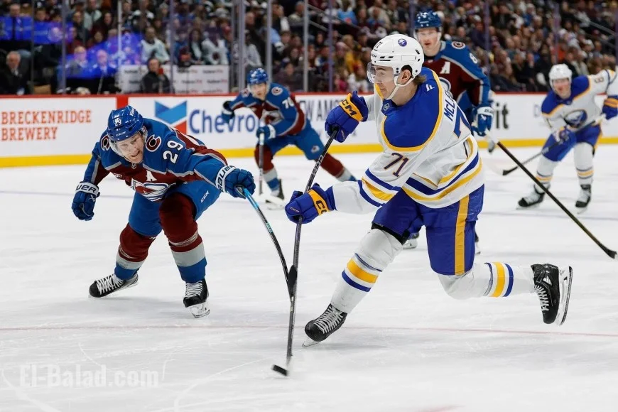 MacKinnon strikes early as Sabres vs. Avalanche live matinee kicks into gear at KeyBank Center