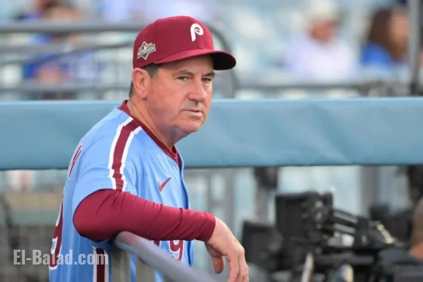 Phillies Commit to Keeping Manager Rob Thomson