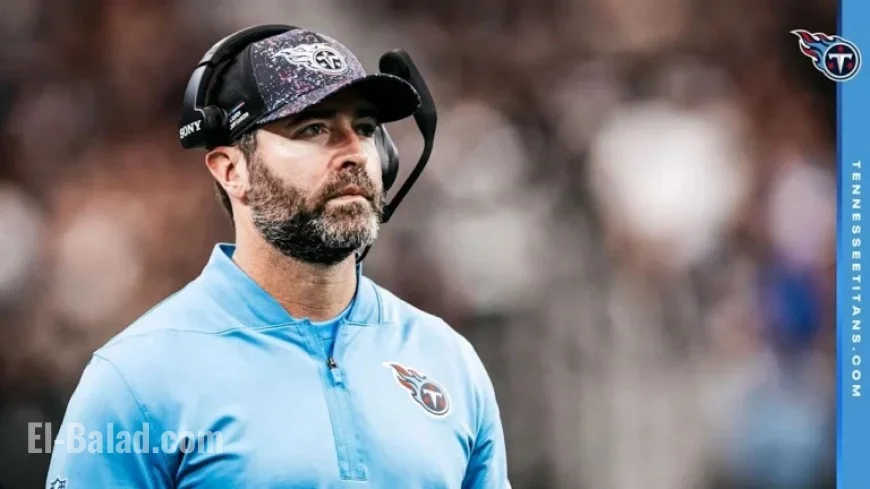 Titans Dismiss Head Coach Brian Callahan
