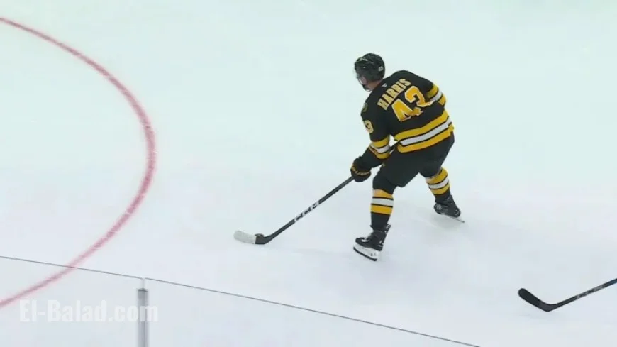 Jordan Harris Scores First Bruins Goal, Narrowing Gap to 4-2 Against Tampa Bay