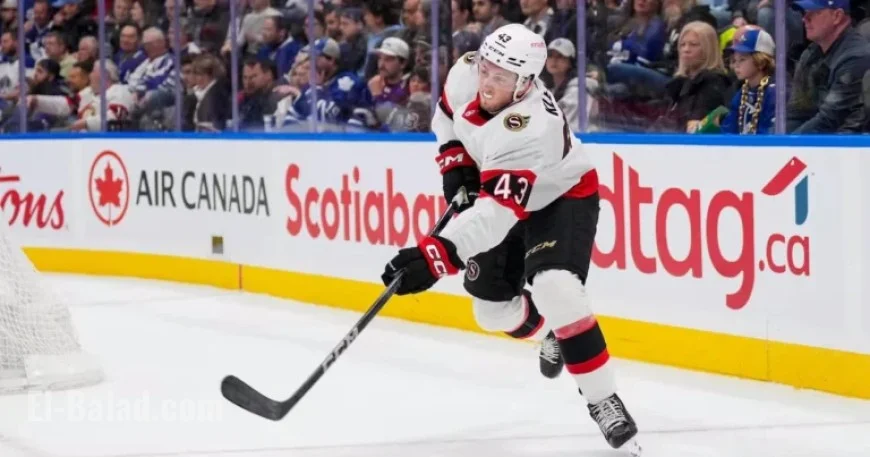 Kleven Debuts with Spence as Senators Face Predators