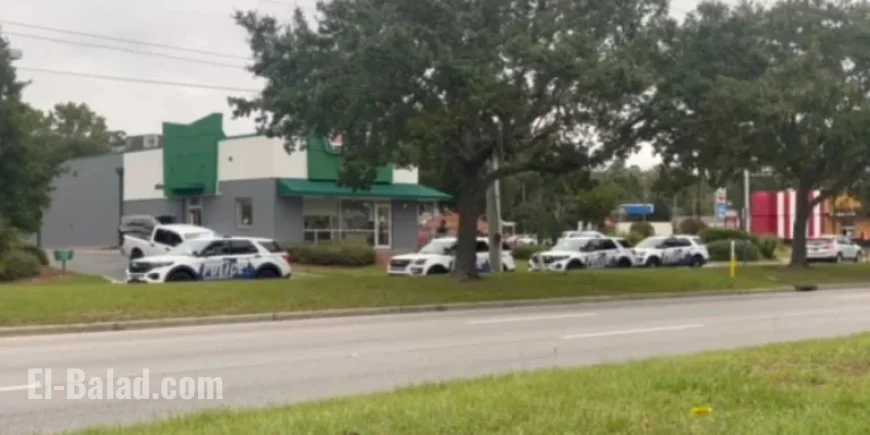 Heavy Police Presence Responds to Krispy Kreme Shooting on Abercorn