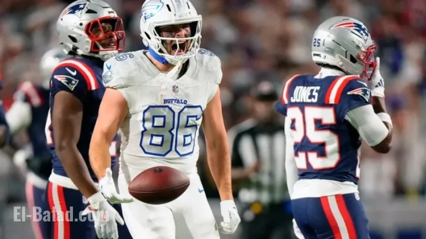 Dalton Kincaid Injury Update: Bills Await Monday Night Status