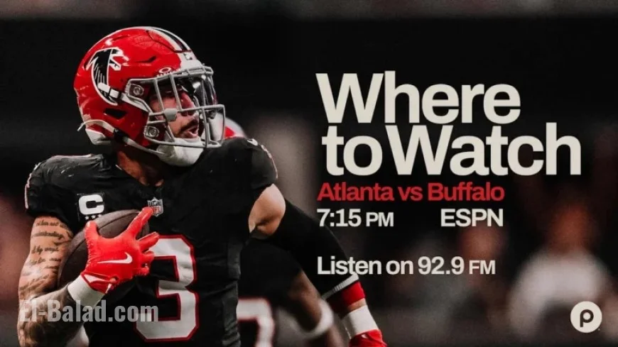 Watch Falcons vs. Bills: TV Channels and Streaming Options