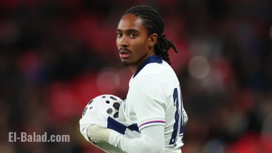 Djed Spence Shines in England Match with a Celebratory Gesture