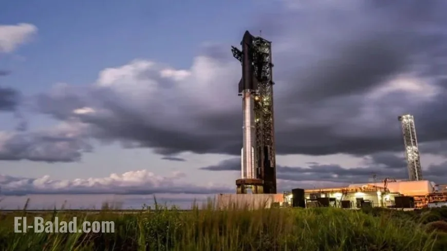 SpaceX Prepares to Launch Starship Megarocket on 11th Test Flight