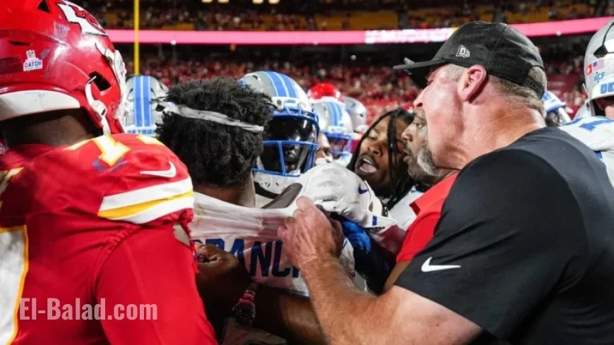Brian Branch Suspended One Game for Lions-Chiefs Conduct