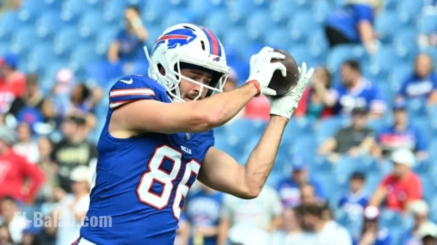 Bills’ Dalton Kincaid, Curtis Samuel Inactive for Monday Night Football