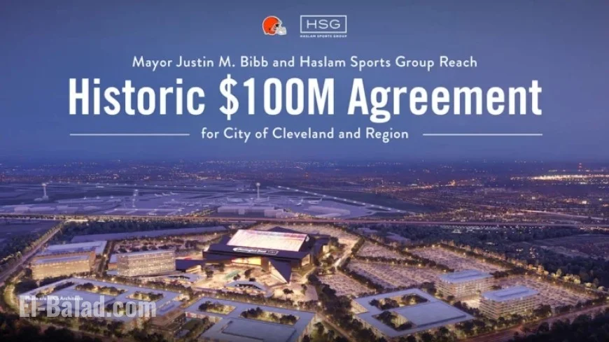 Mayor Bibb, Haslam Sports Ink Historic $100M Deal for Cleveland Region
