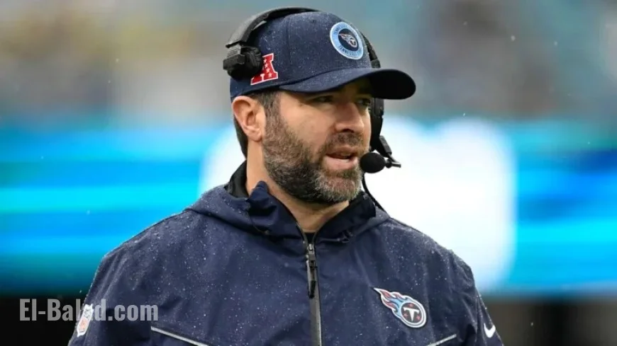 Titans Dismiss Head Coach Brian Callahan After 1-5 Season Start
