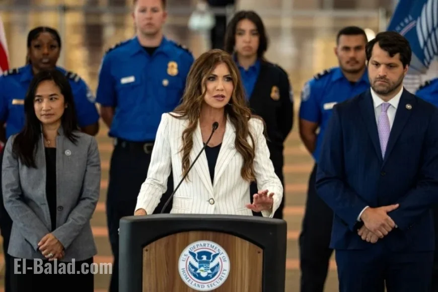 Cleveland Airport Stops Displaying Controversial Kristi Noem Video at TSA Checkpoints