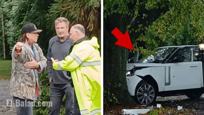 Alec and Stephen Baldwin Crash Range Rover into Tree, Both Survive
