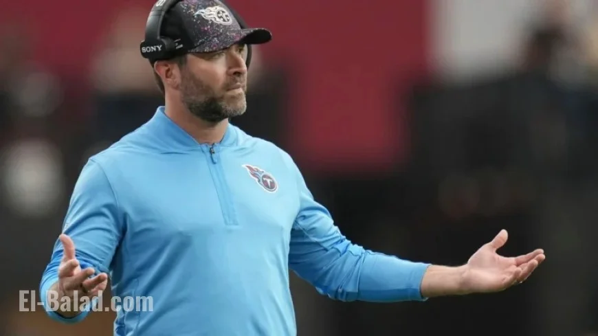 Titans Dismiss Coach Brian Callahan Following 1-5 Season Start