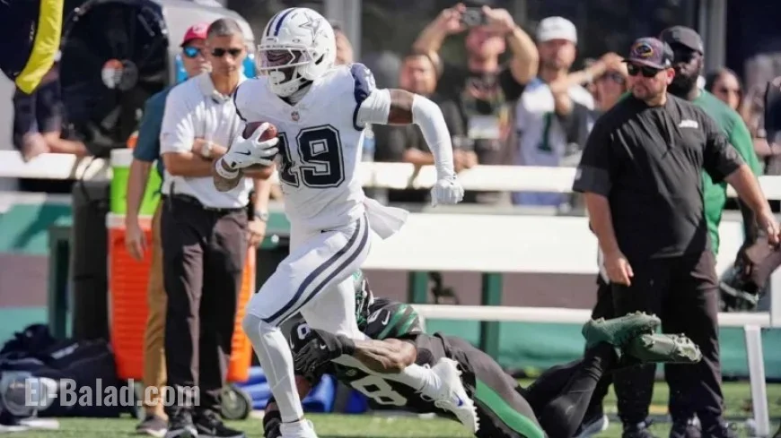 Flournoy, Dak Celebrate WR’s Record-Breaking Performance Against Jets