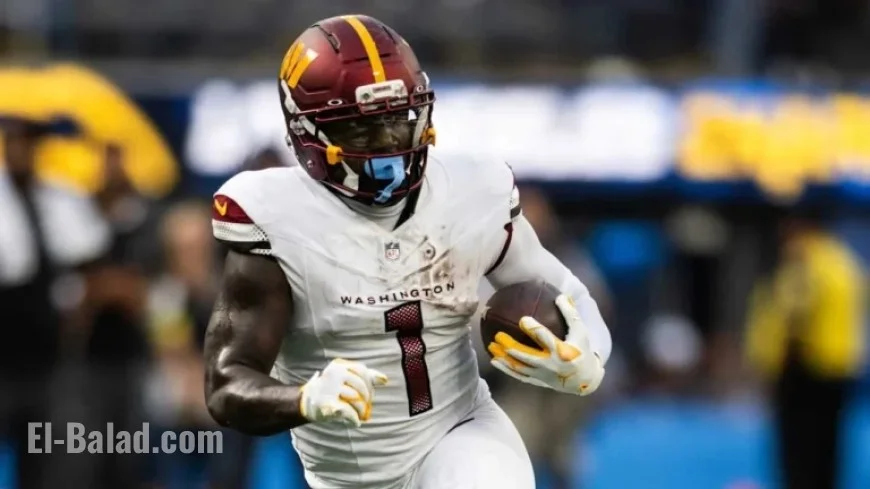 Commanders’ Deebo Samuel (heel) Confirmed Active for Monday Night Against Bears