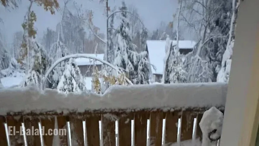 Winter Storm Strikes Northern Manitoba with Intense Impact