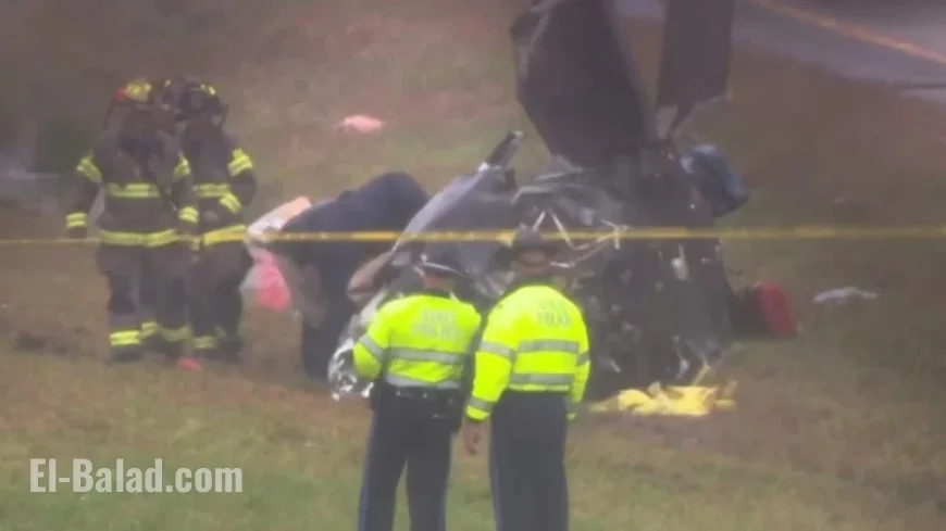 2 Killed in Massachusetts Plane Crash on Highway During Nor’easter Storm