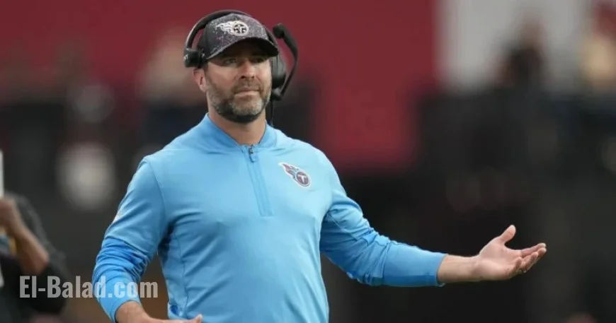 Titans Dismiss Head Coach Brian Callahan Following 1-5 Season Start