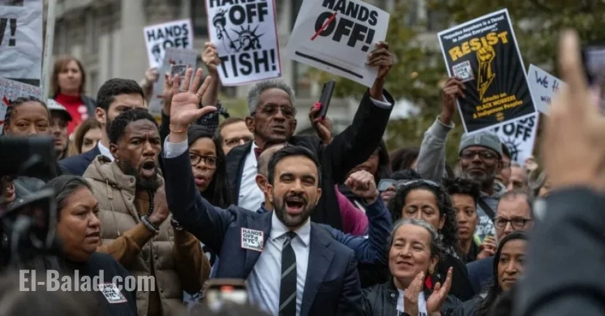 Attorney General Letitia James Leads Rally Supporting Mamdani