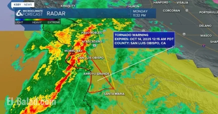 Storm Moves South Bringing Heavy Rain and Strong Wind Alerts Overnight