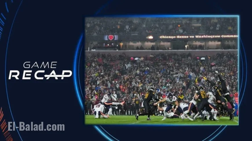 Bears Triumph Over Commanders in Exciting Primetime Showdown