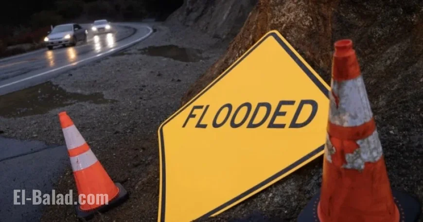 Powerful Storm Strikes SoCal, Sparks Evacuation Warnings in Fire Zones