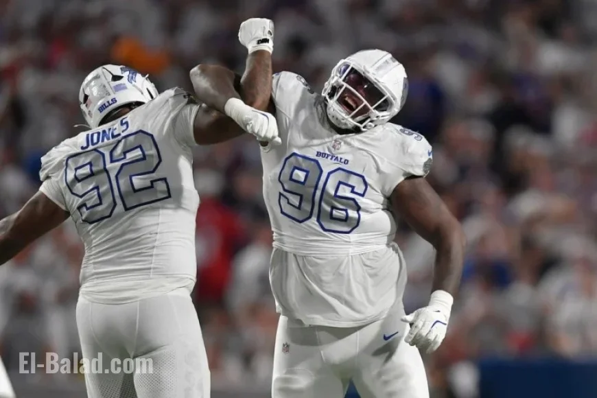 Bills’ DaQuan Jones Suffers Calf Injury, Wears Protective Boot