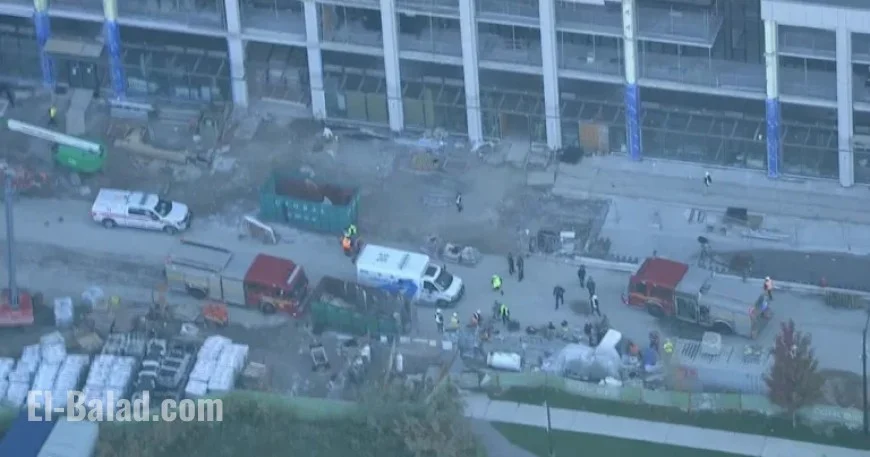 North York Construction Site Fire Injures Six, Natural Gas Involved