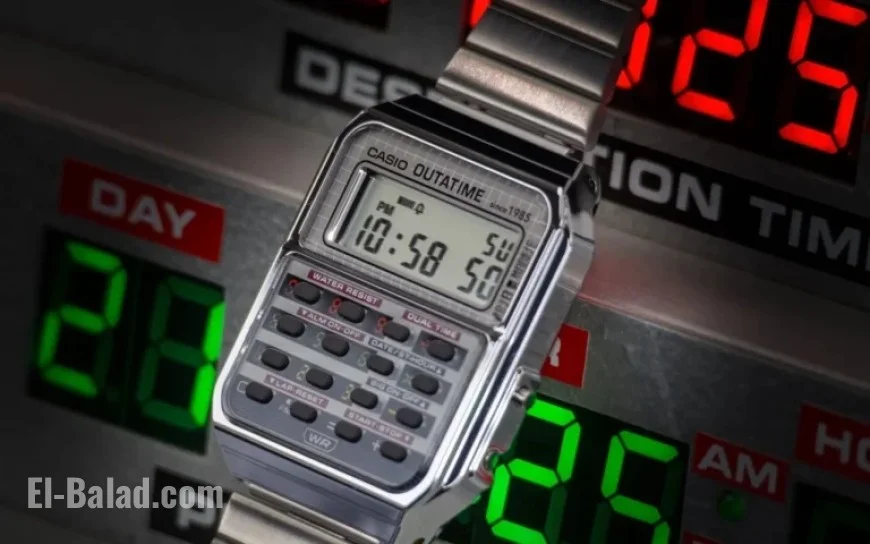 Celebrate ‘Back to the Future’s 40th with Marty McFly’s Iconic Calculator Watch