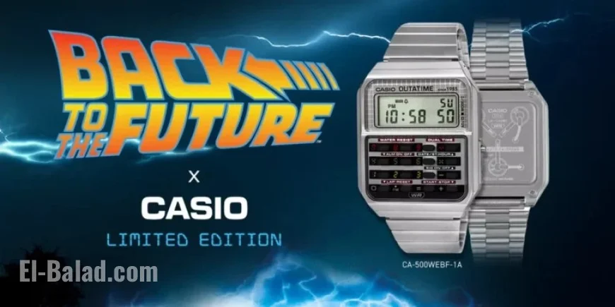 Casio Unveils £115 Limited-Edition ‘Back to the Future’ 1985 Watch