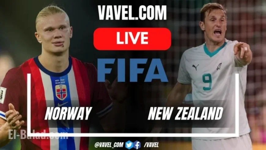 Norway vs New Zealand: Live Score Updates in International Friendly Match