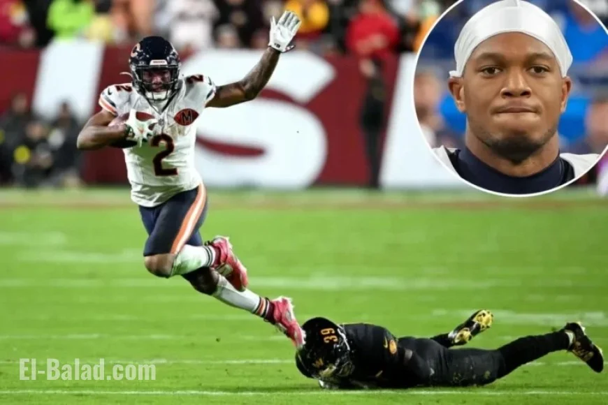 Bears’ DJ Moore Hospitalized Following Victory Over Commanders on MNF