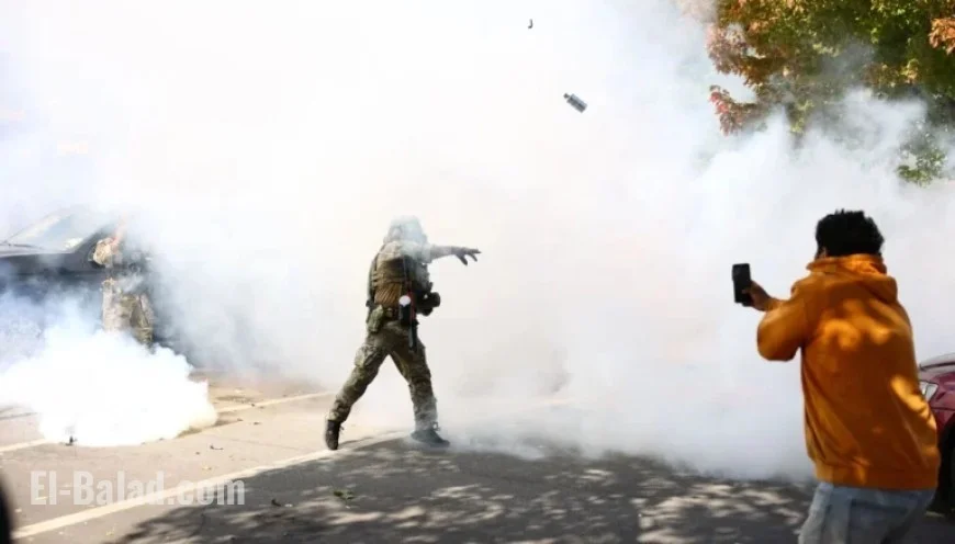Federal Agents Rear-End SUV in High-Speed Chase, Deploy Tear Gas on Crowd