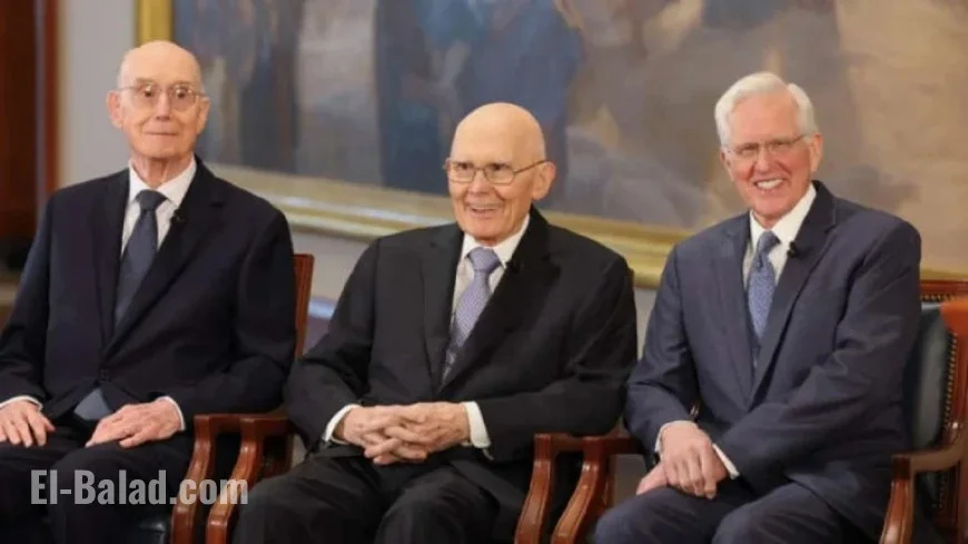 Church of Jesus Christ Reveals New First Presidency Leadership