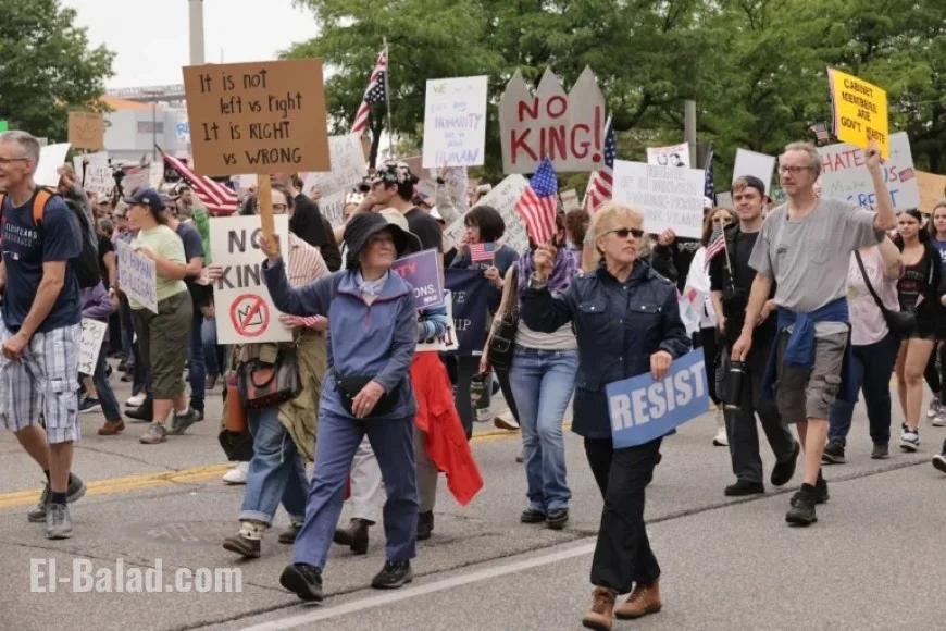 ‘No Kings’ Protests Resurge in Northeast Ohio: Oct. 18 Rally Locations