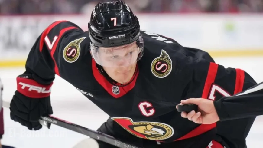 Senators’ Tkachuk Faces 4+ Weeks Out Due to Hand Injury