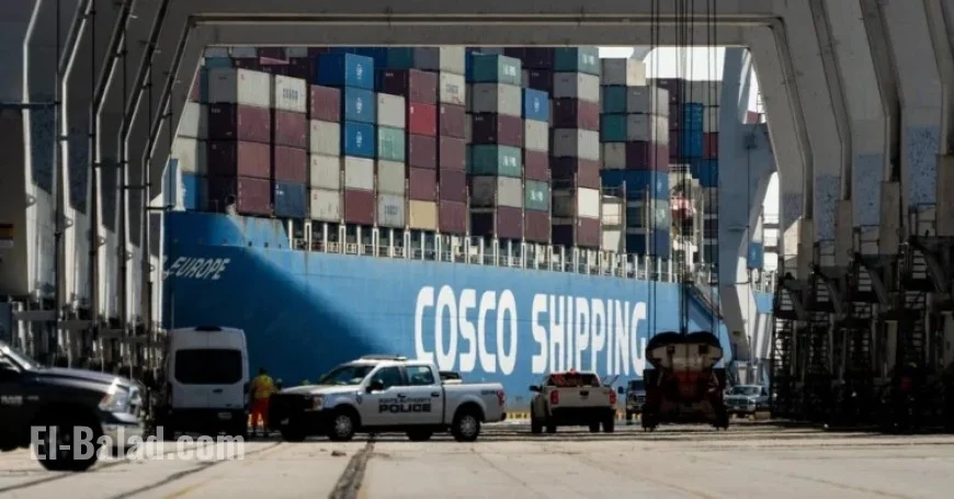 U.S. Imposes Fees on Chinese Ships Docking at Ports