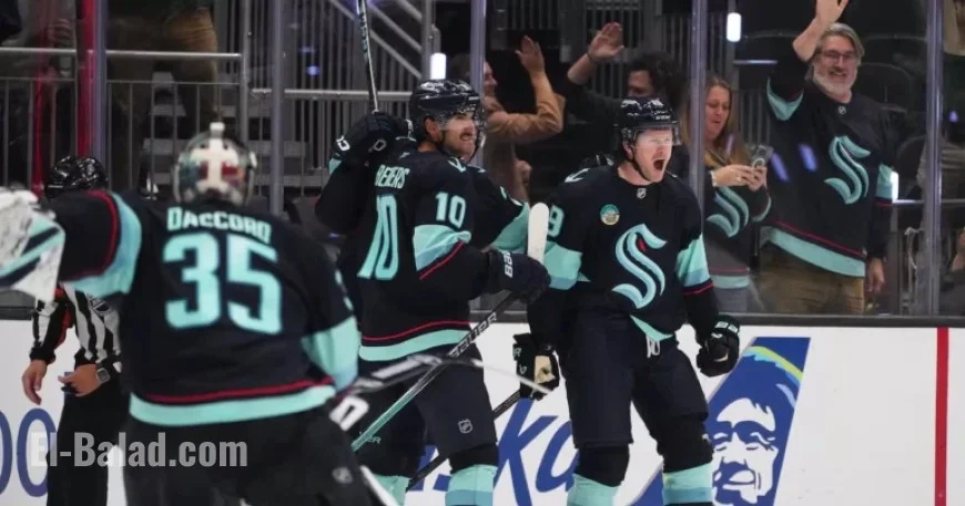 McCann’s Last-Second Goal Seals Kraken’s Victory Over Golden Knights