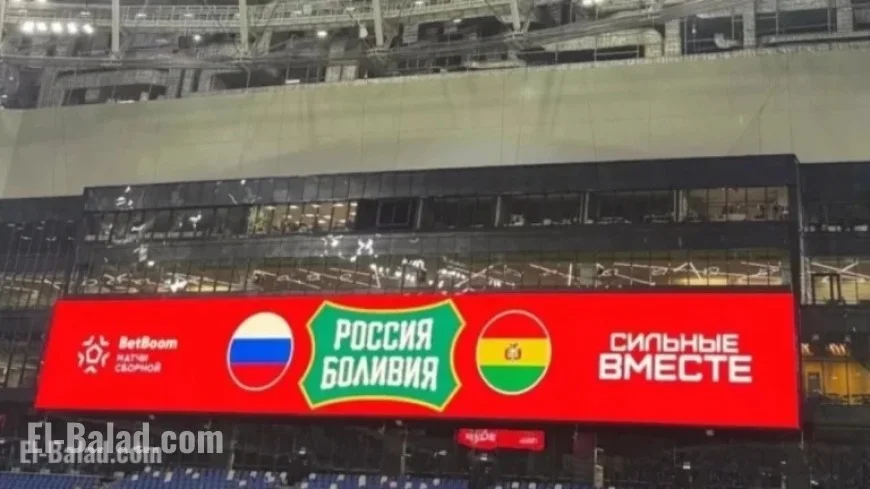 Bolivia Faces Russia in FIFA Ranking-Friendly Match