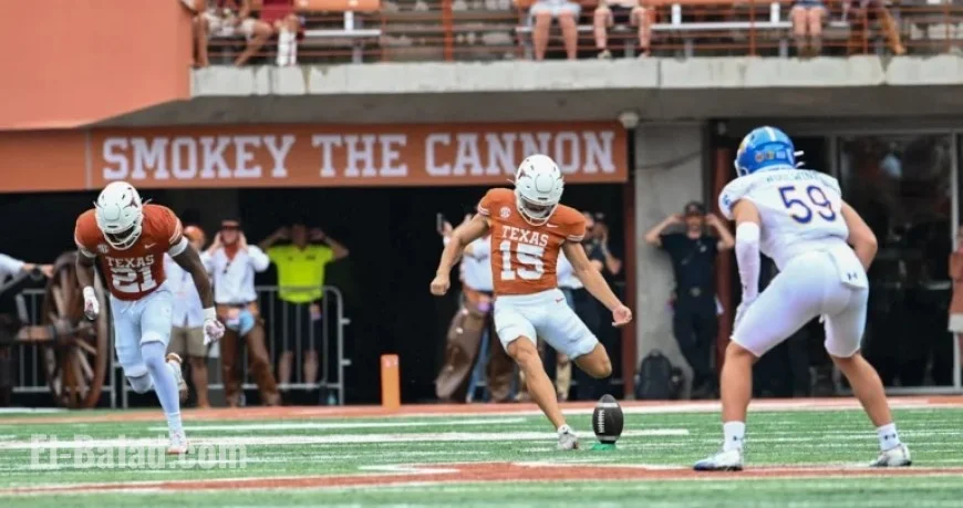 Texas Kicker Will Stone Set to Redshirt, Sources Say